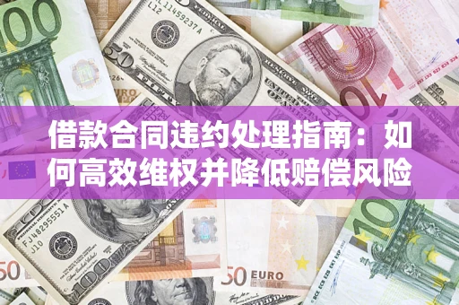 北京借款合同违约处理指南：如何高效维权并降低赔偿风险？