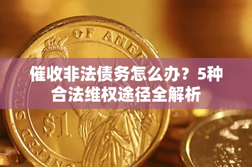 北京催收非法债务怎么办？5种合法维权途径全解析